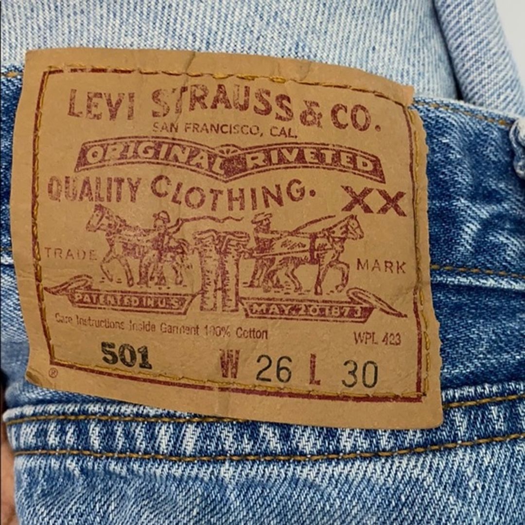 Levis 501 Jeans Blue