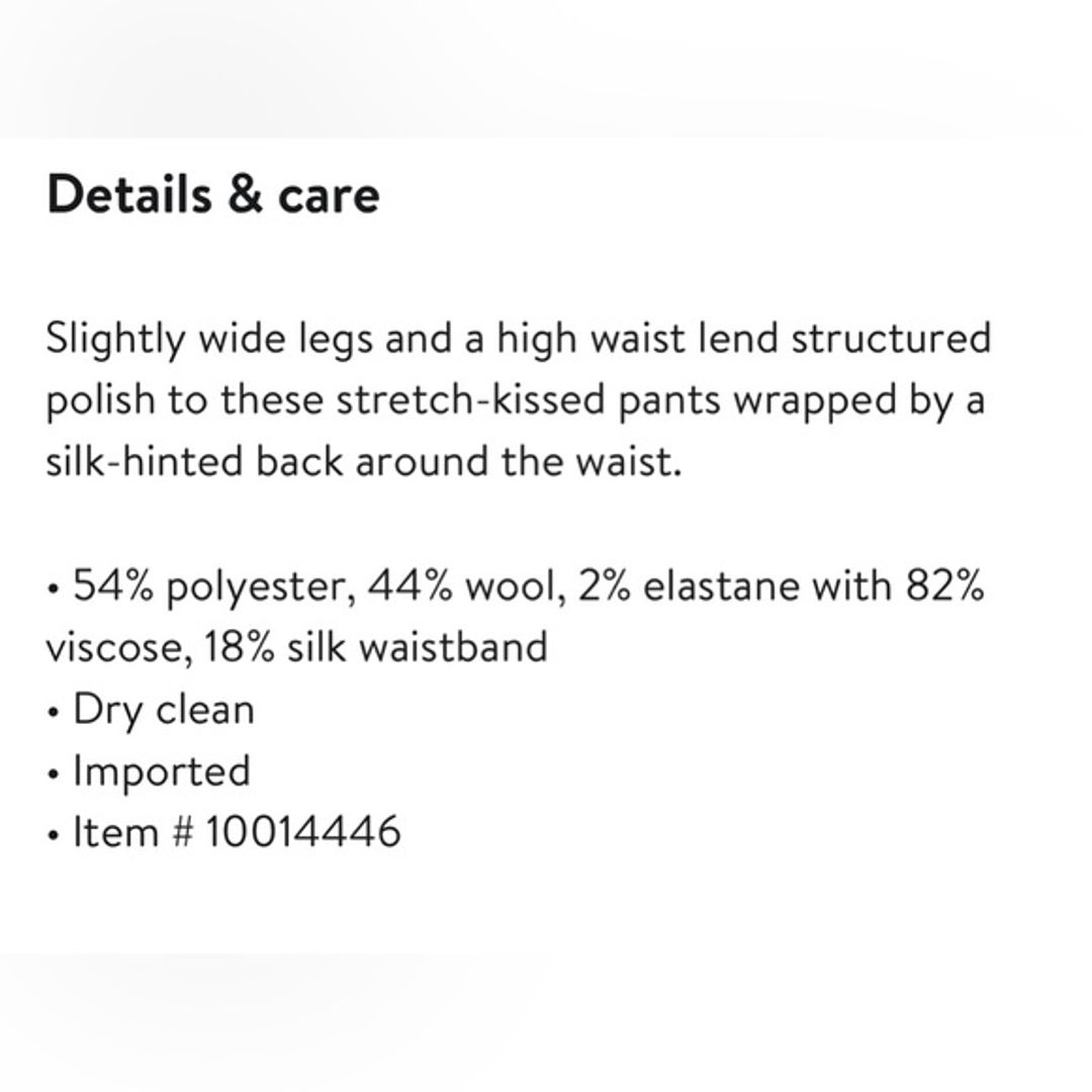 Sandro Poete High Waist Ankle Pants