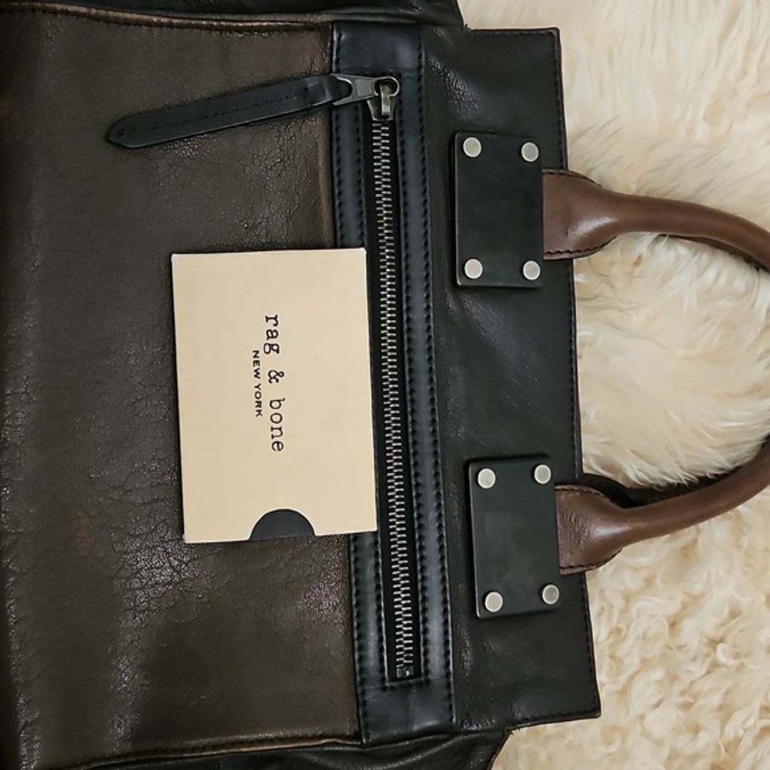 Rag & Bone Small Pilot Bag in Mocha (Black)