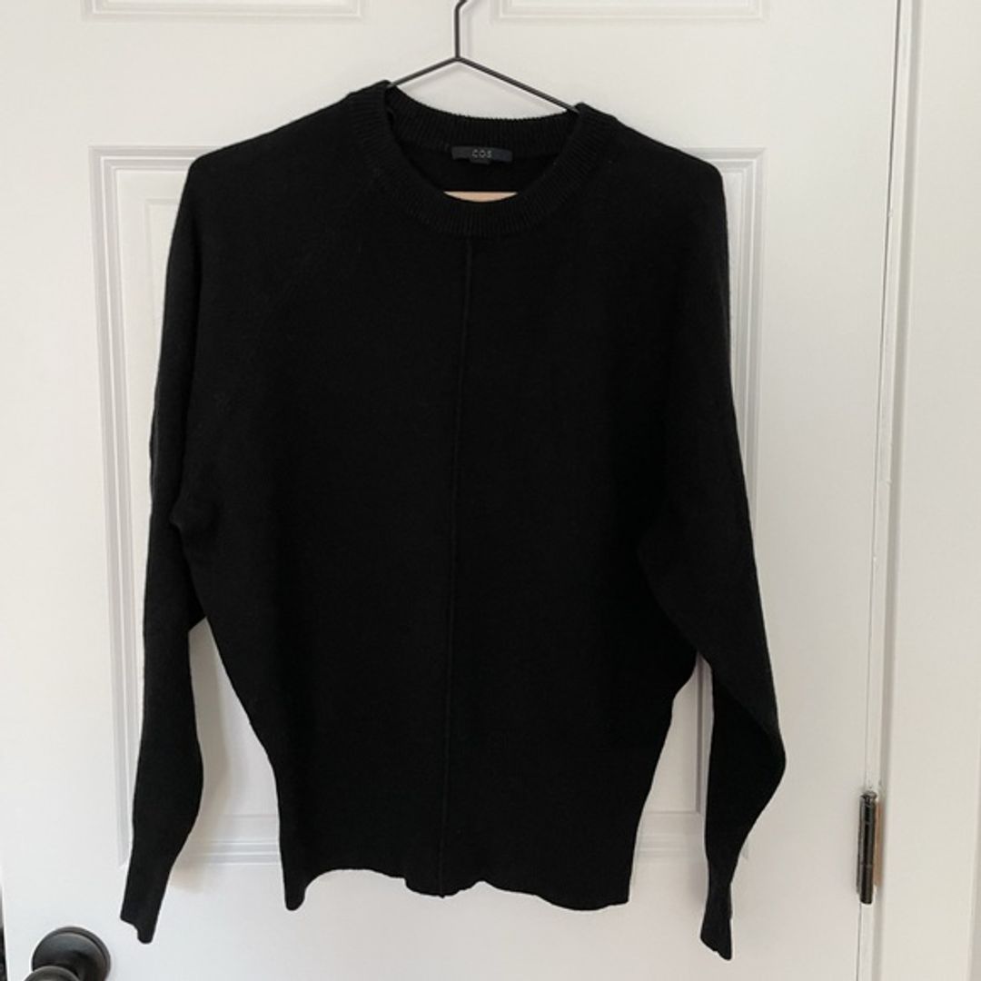 COS Knitted Cotton-Yak Sweater