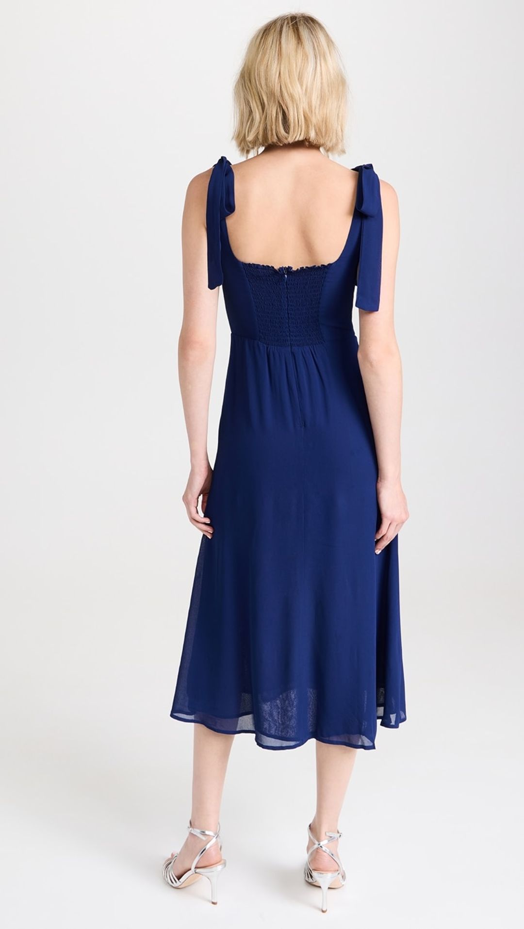 Reformation Twilight Dress - Danube (Dark Navy)