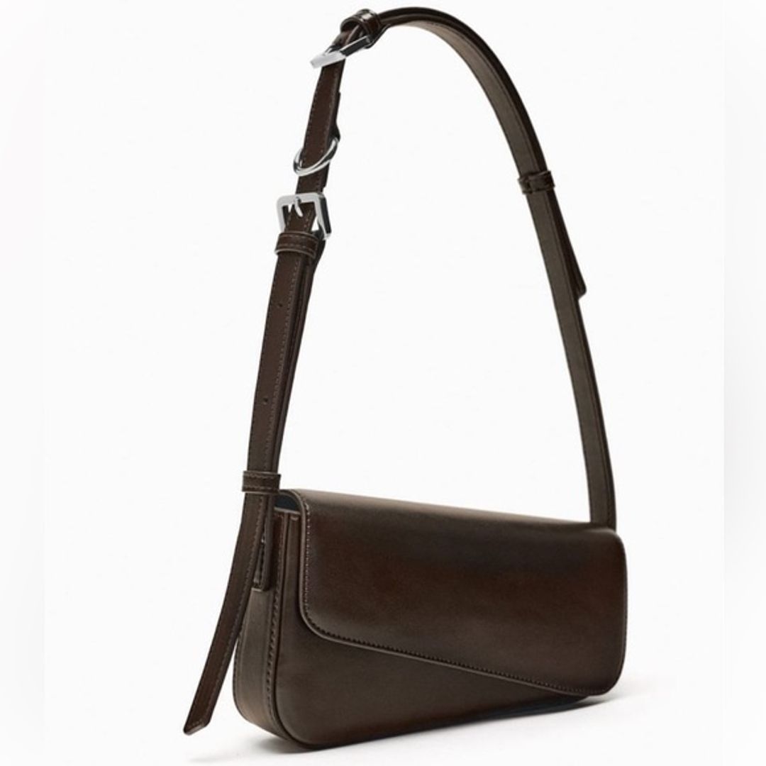 Zara Dark Brown Shoulder Bag