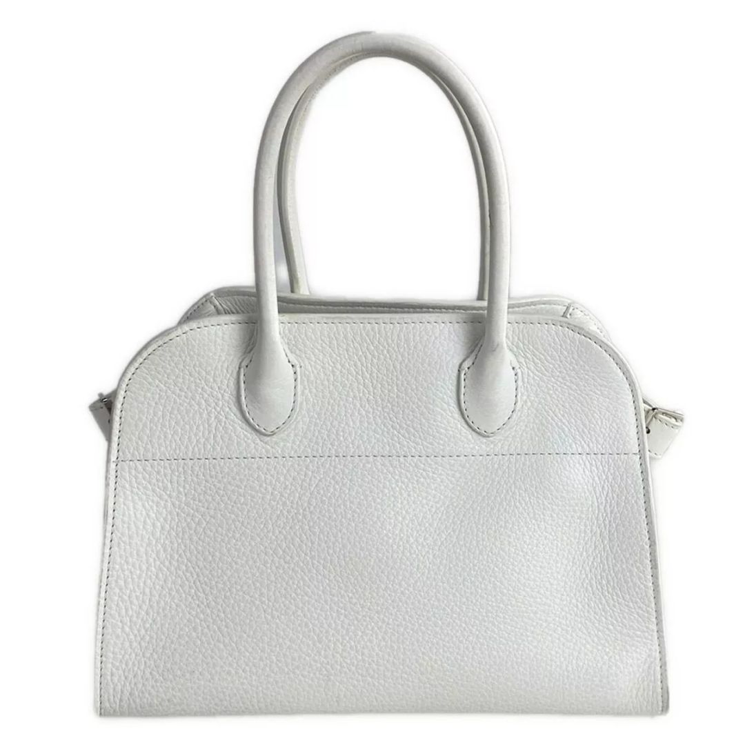 The Row Soft Margaux 15 Bag in Leather