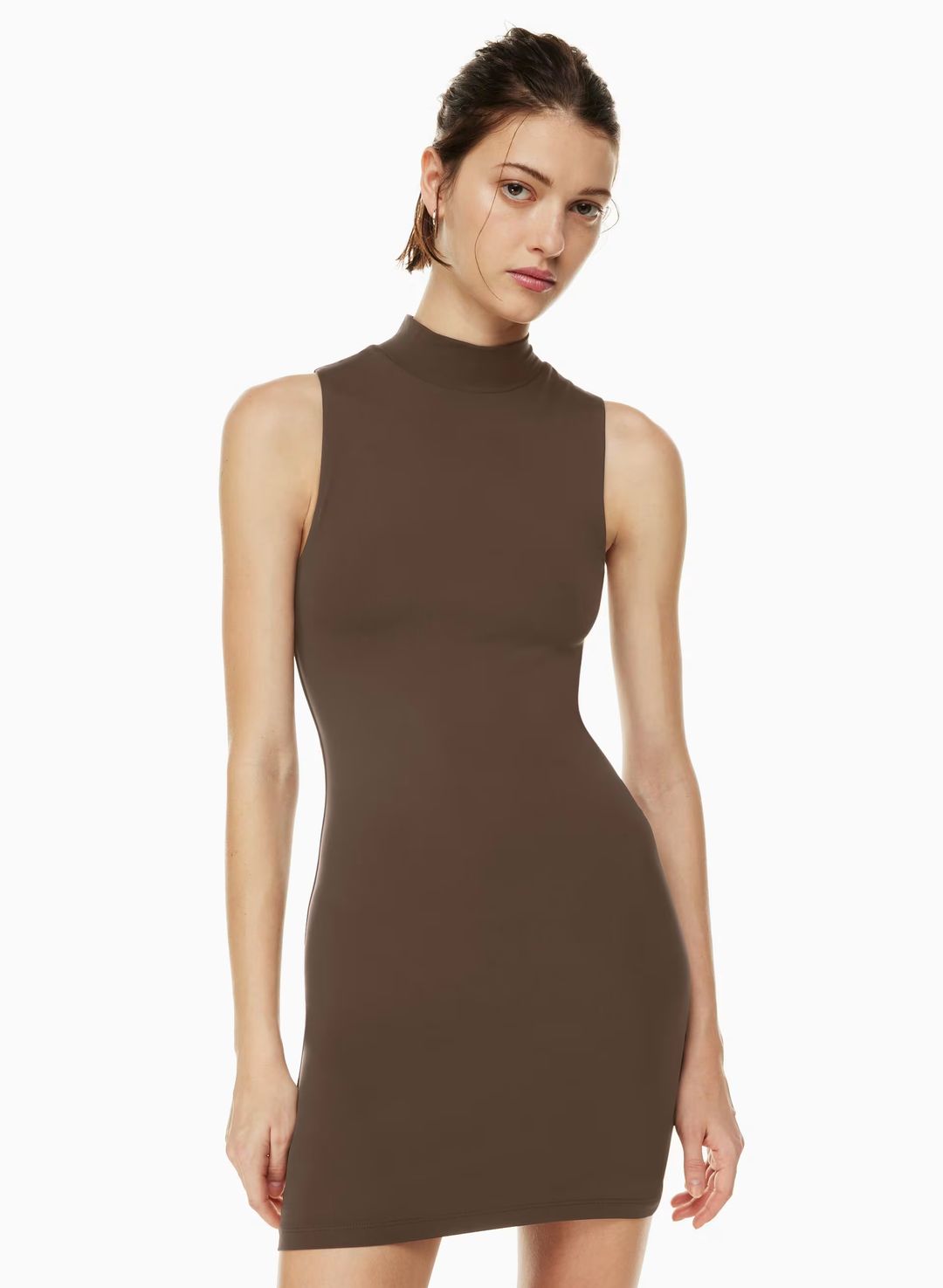 Aritzia CONTOUR MOCKNECK MINI DRESS
