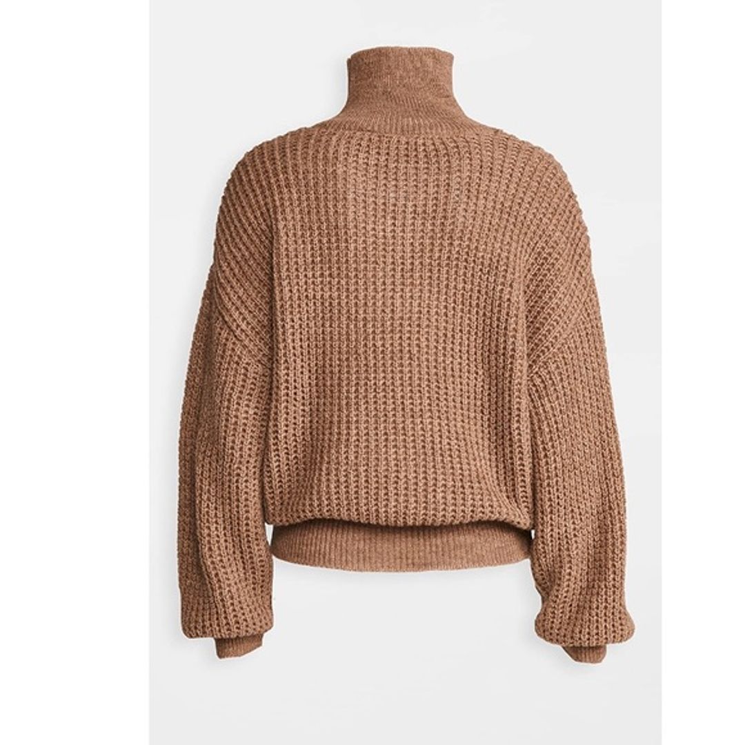Iro Roll Neck Sweater - Brown