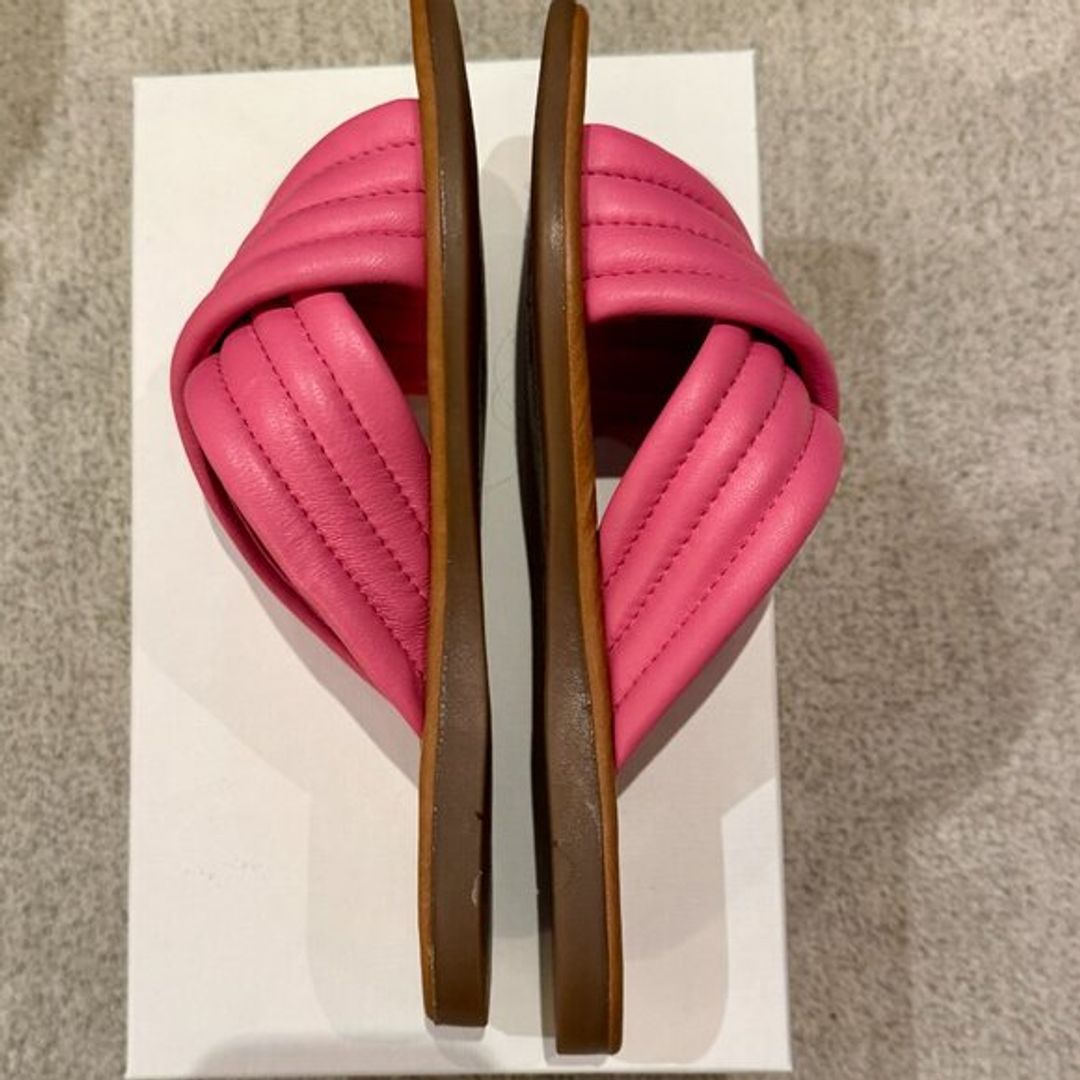 Seychelles Pink Word for Word Flat Sandals