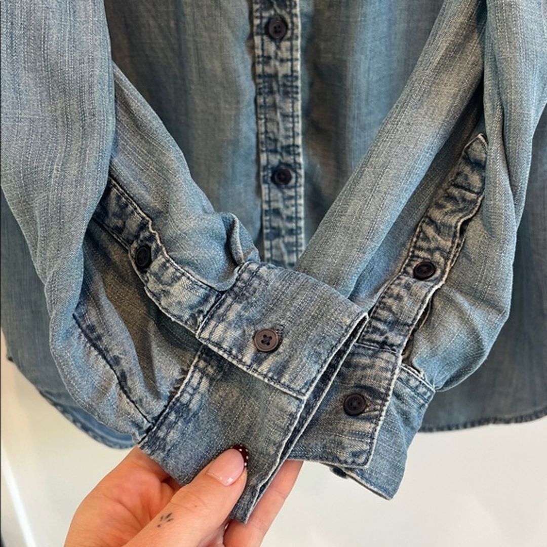 Banana Republic Vintage Denim Button Down Shirt
