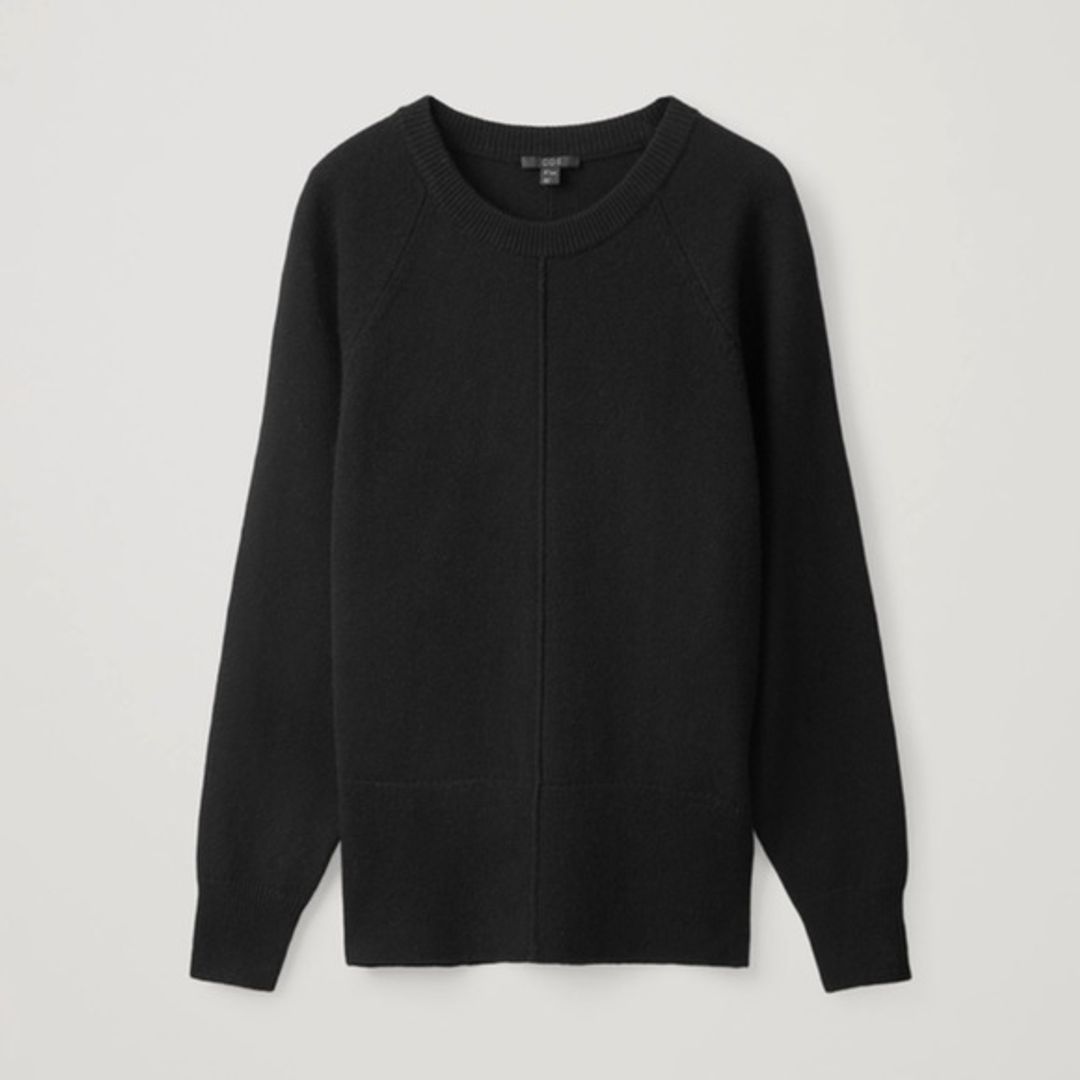 NWT COS Knitted Cotton-Yak Sweater