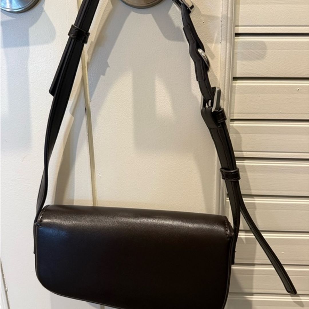 Zara Dark Brown Shoulder Bag