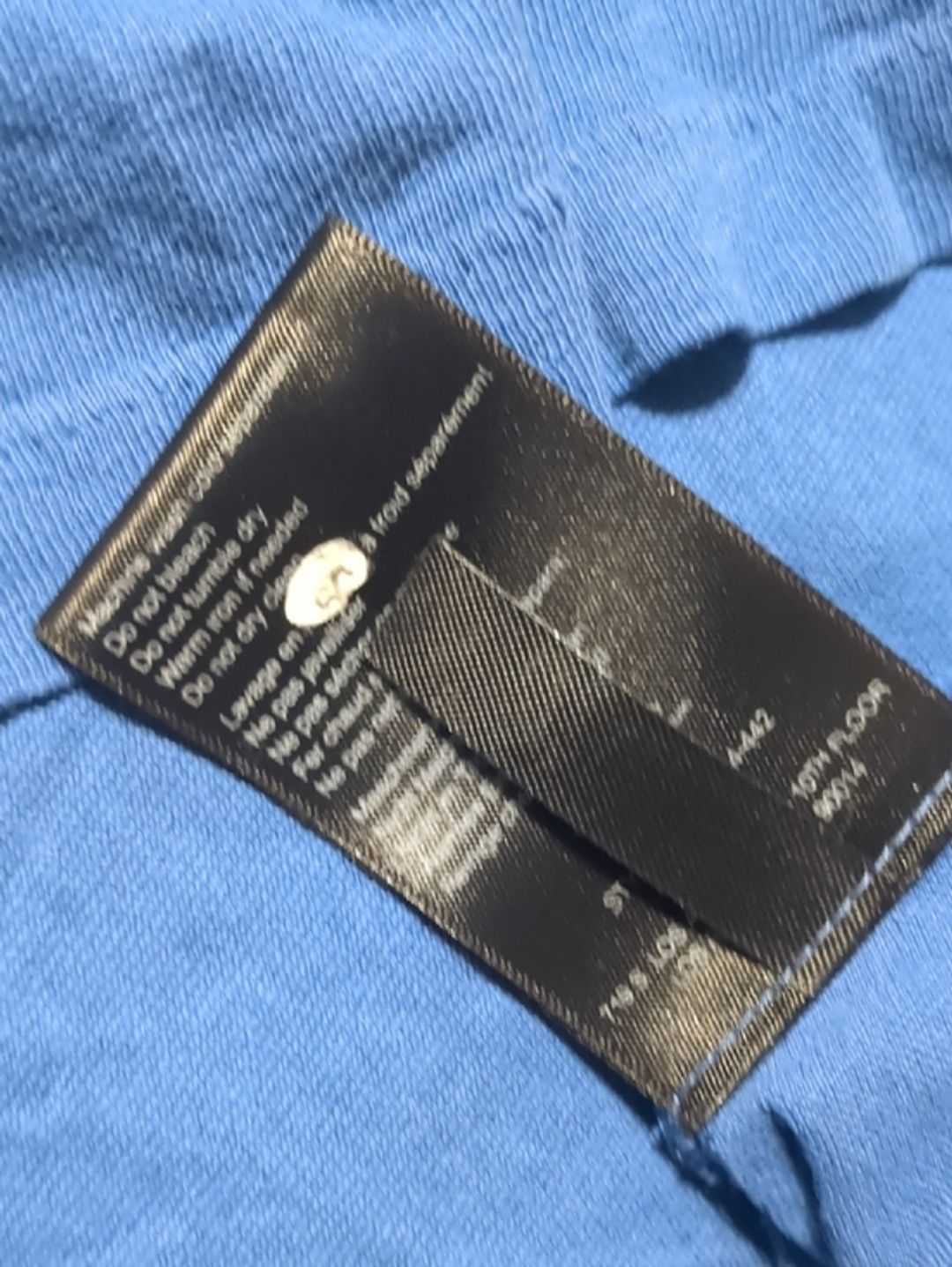 Ashton Tee Snake - Washed Electric Blue