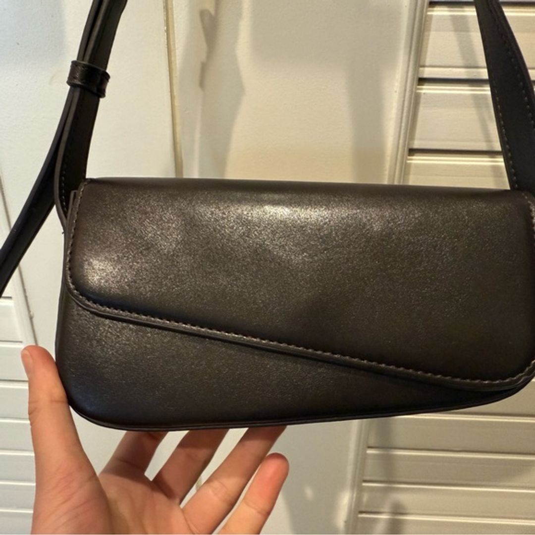 Zara Dark Brown Shoulder Bag