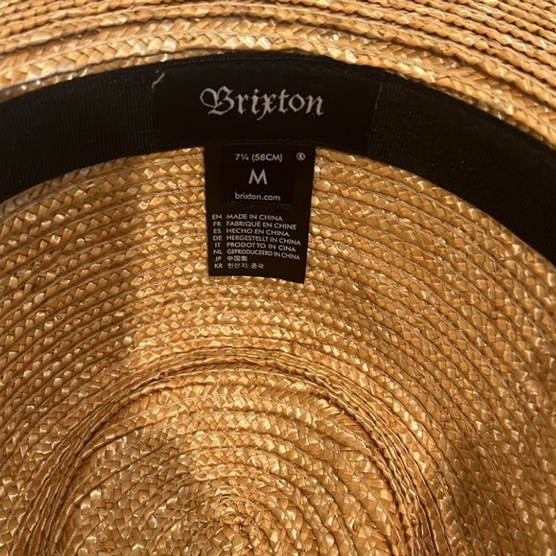 Brixton Straw Hat 58cm