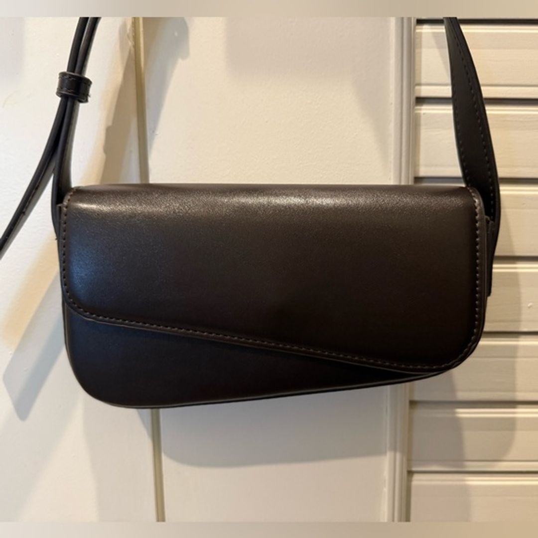 Zara Dark Brown Shoulder Bag