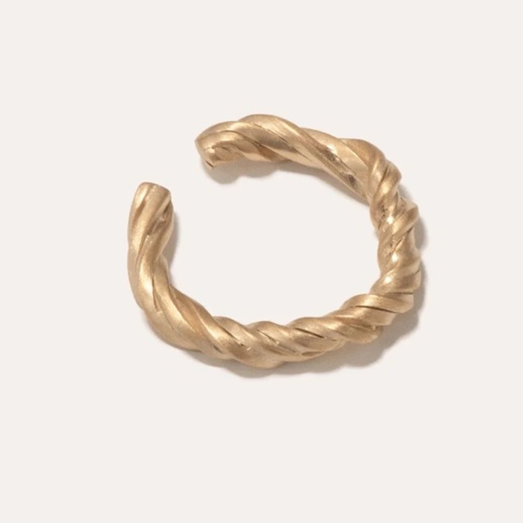 NWT Completedworks Deep State Gold Vermeil Ear Cuff