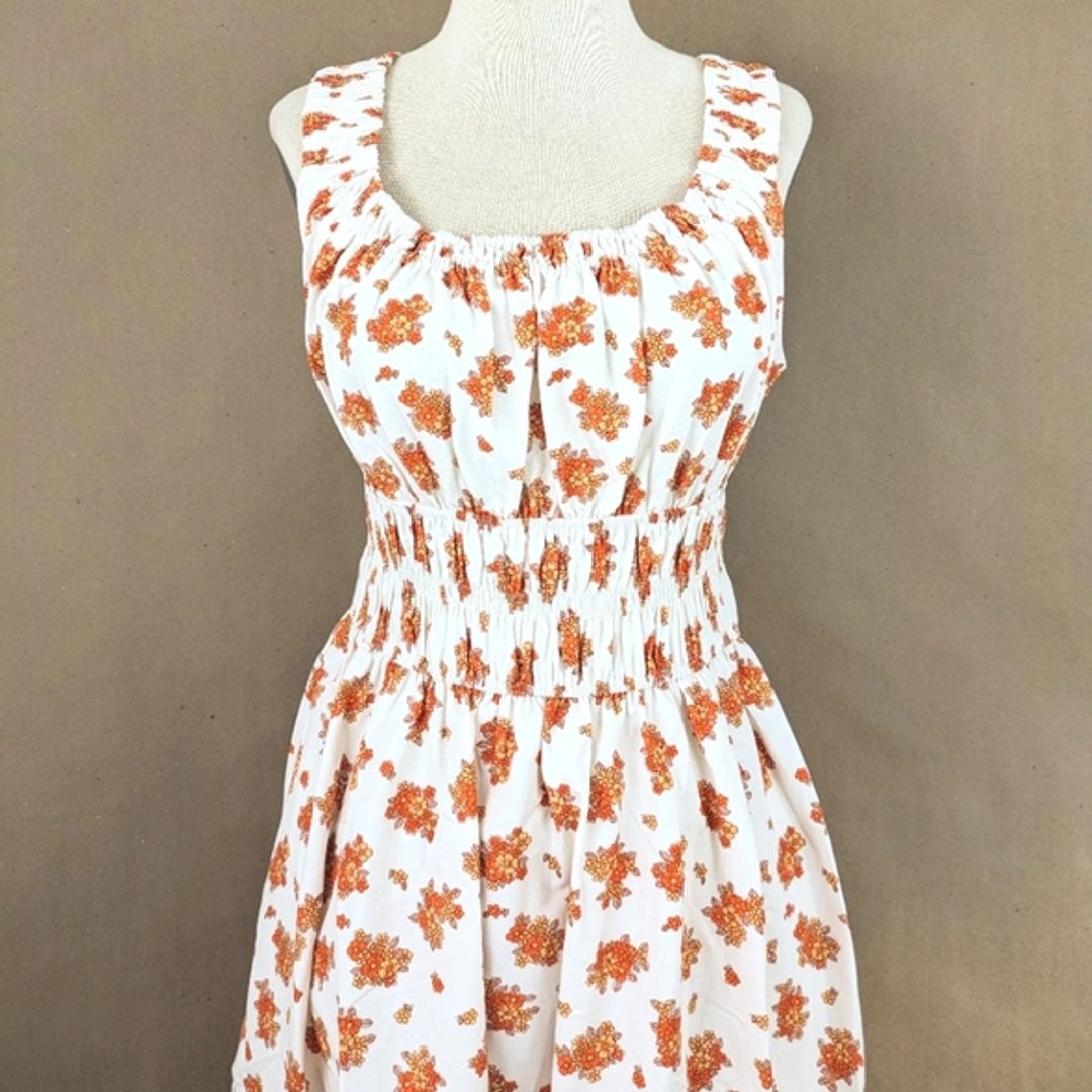 NWT Aligne Helaine Shirred Waist Midi Dress
