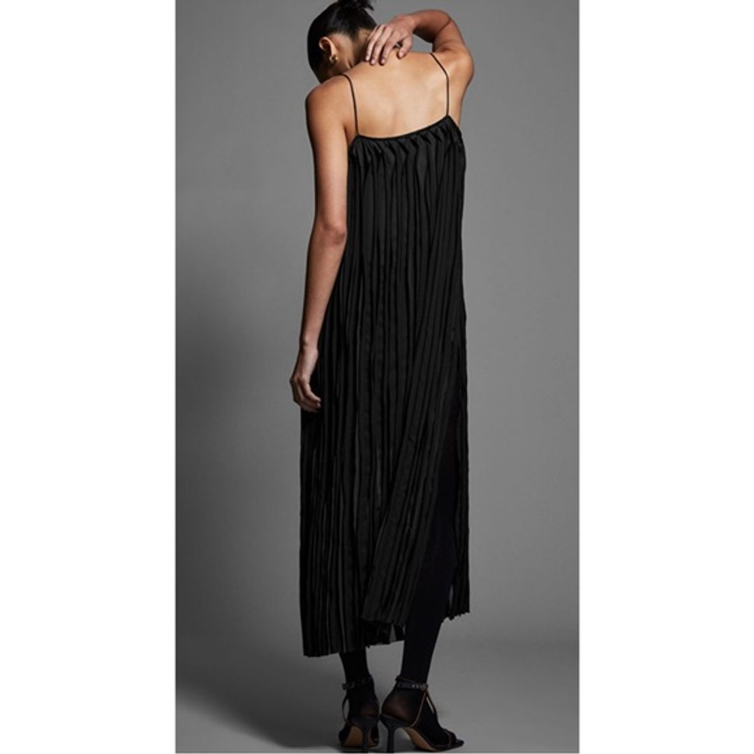 COS Black Maxi Dress