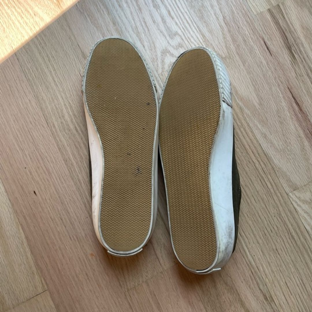 Jil Sander Navy Green Sneakers 39 EU  