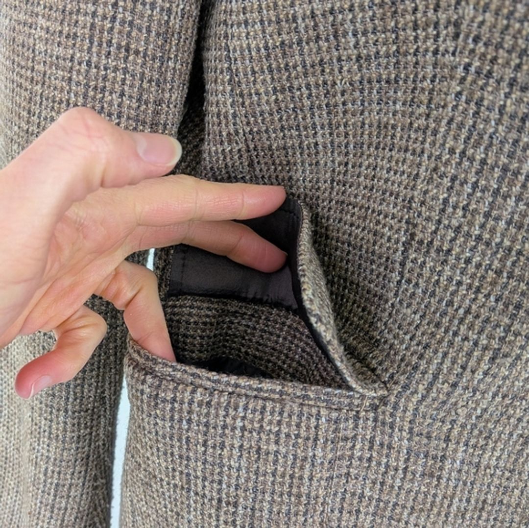 Vintage 70's Evan-Picone Structured Tweed Blazer