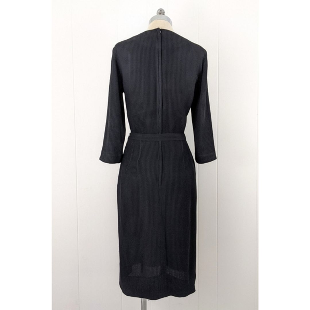 Vintage 50's L'Aiglon Ribbed Wiggle Dress