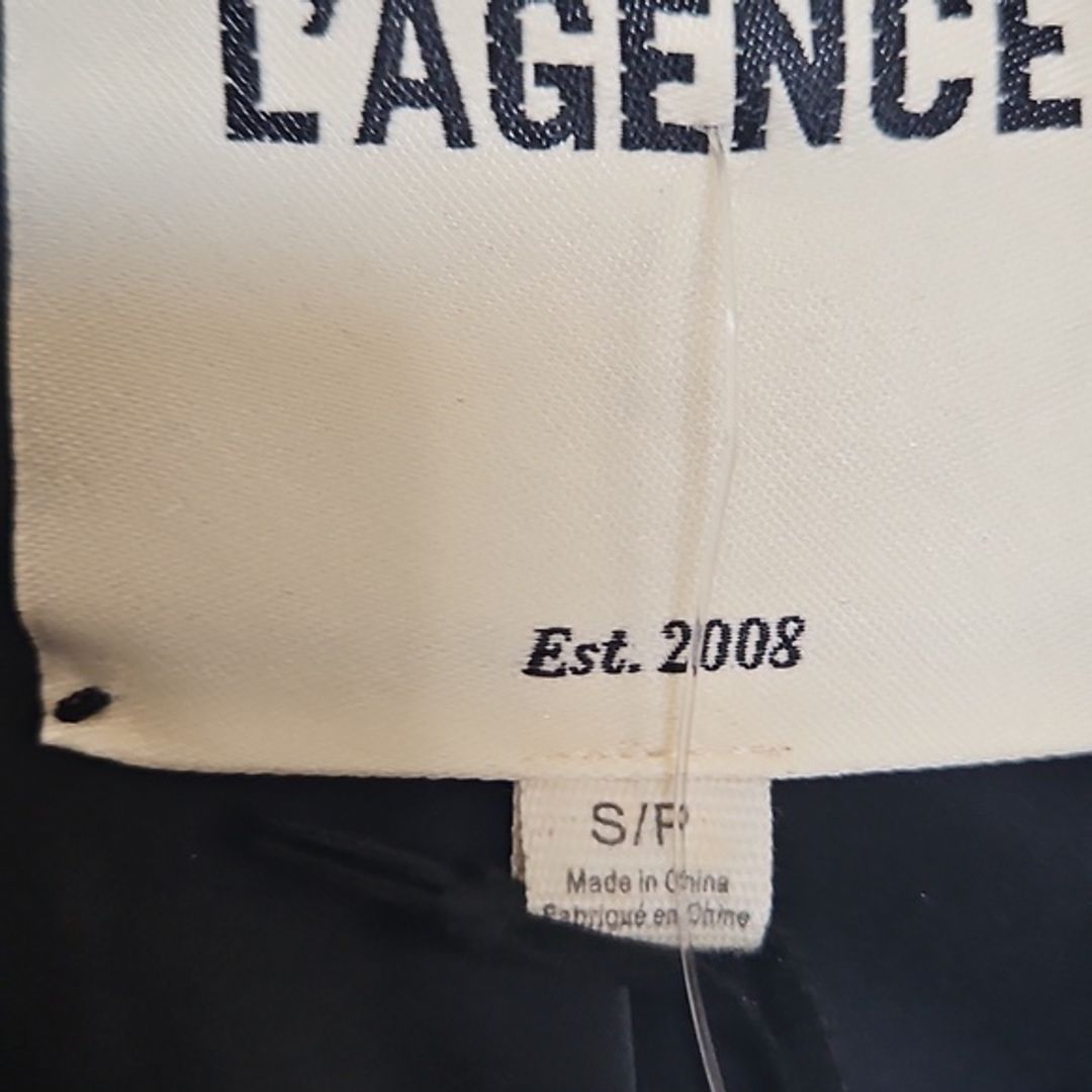 NWT L'Agence Lambskin Biker Jacket