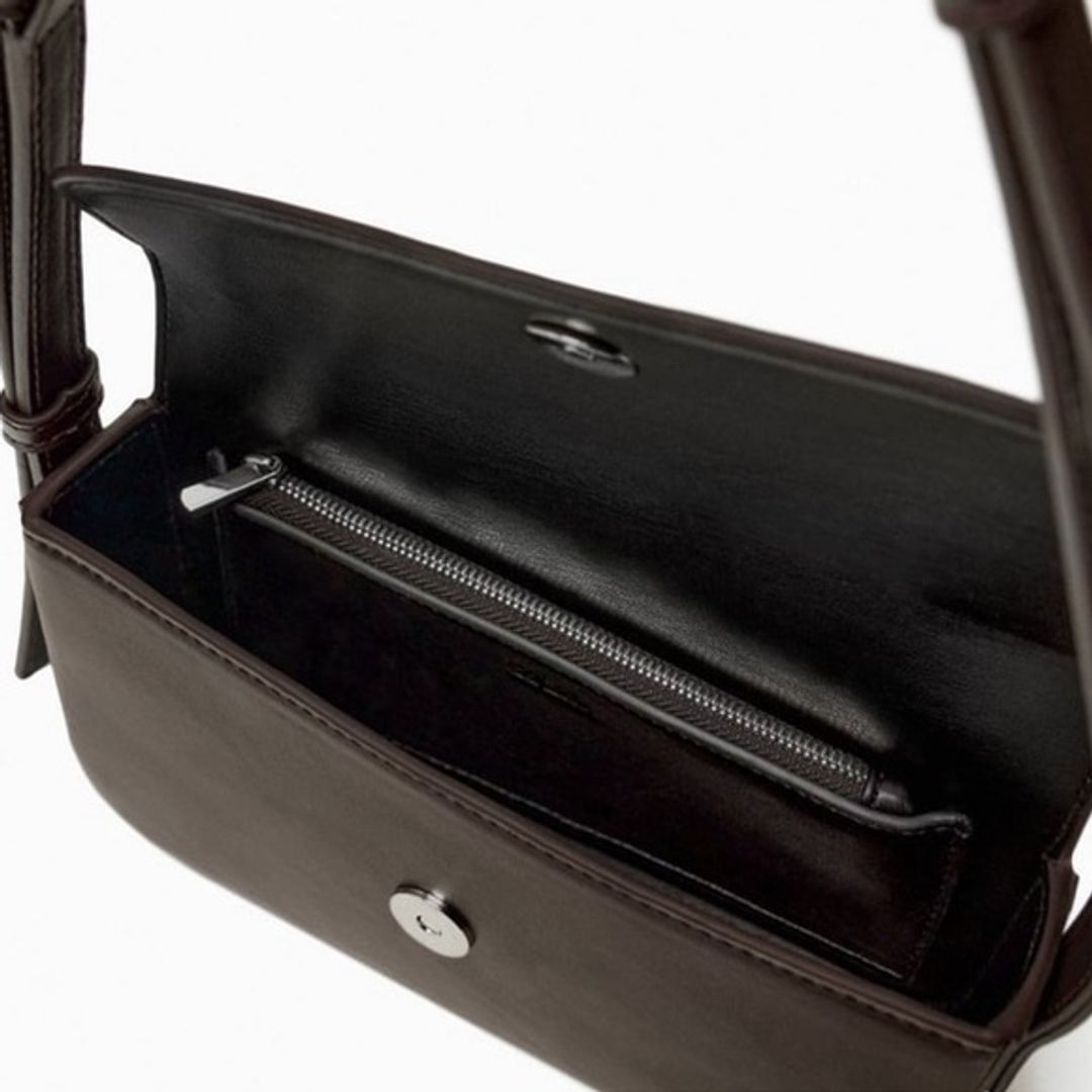 Zara Dark Brown Shoulder Bag