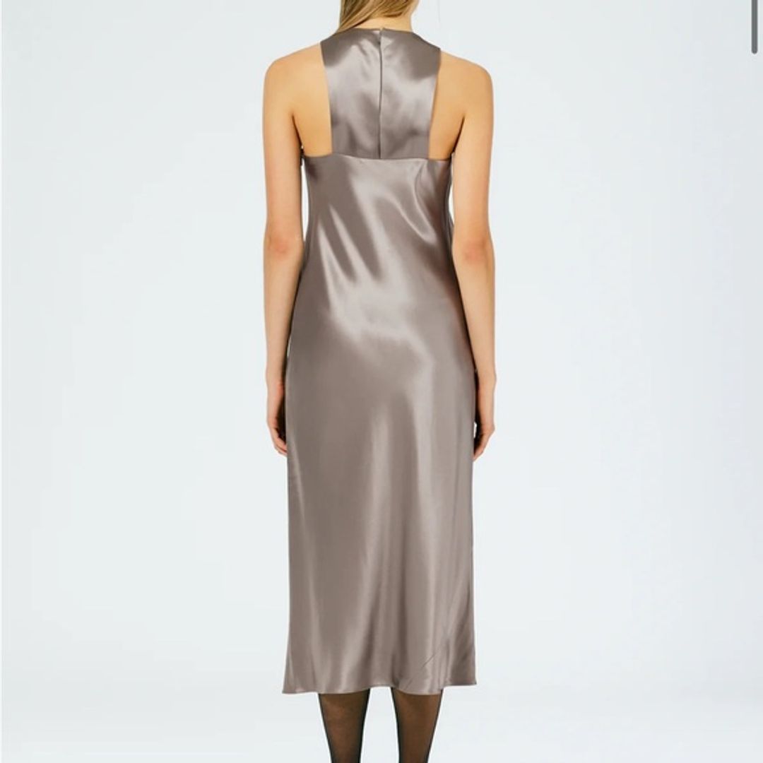 NWT Tibi Heavy Satin Bias Dress