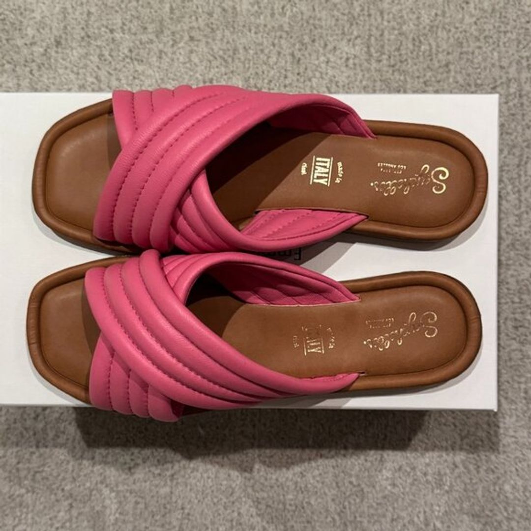 Seychelles Pink Word for Word Flat Sandals