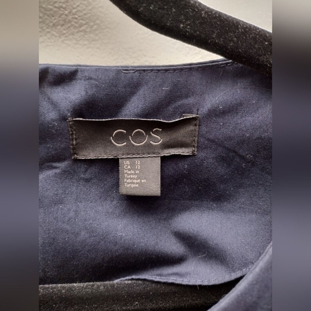 COS Peplum Tiered Dress